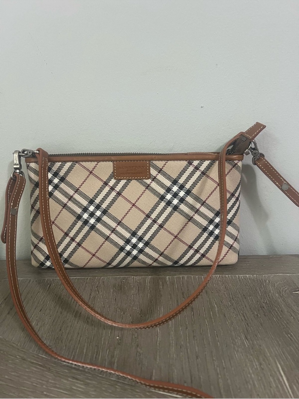Burberry Authentic Crossbody / Shoulder Bag Nova Check - with COA